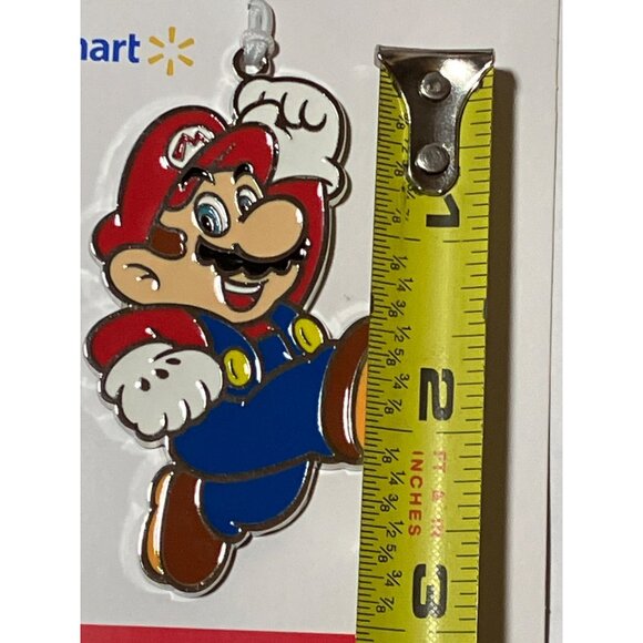 Hallmark Nintendo Mario Flat Metal Christmas Tree Holiday Ornament 2023 - Picture 7 of 9